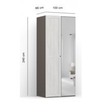 DULAP LEX 100-240-66 B GRI/MSJ/R/O